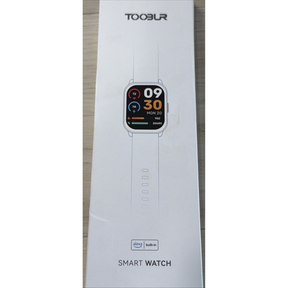 T20~TOOBUR Smart Watch For Men/Women, Waterproof Smartwatch Bluetooth IP68